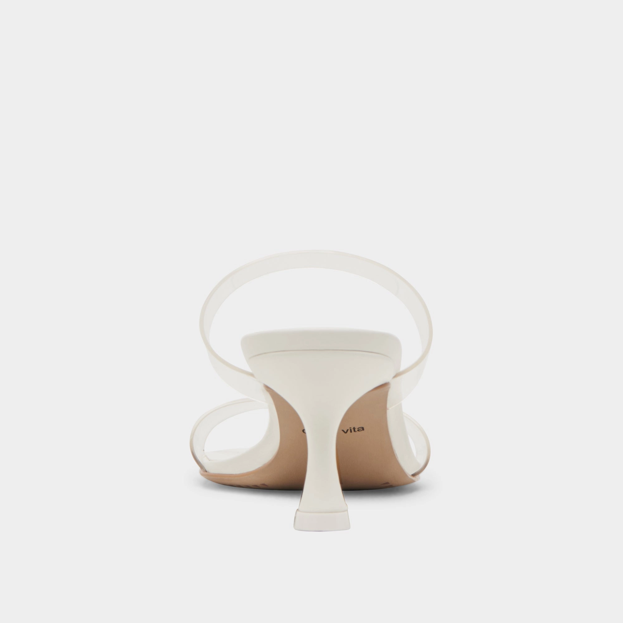 GENORA WIDE HEELS CRYSTAL VINYL