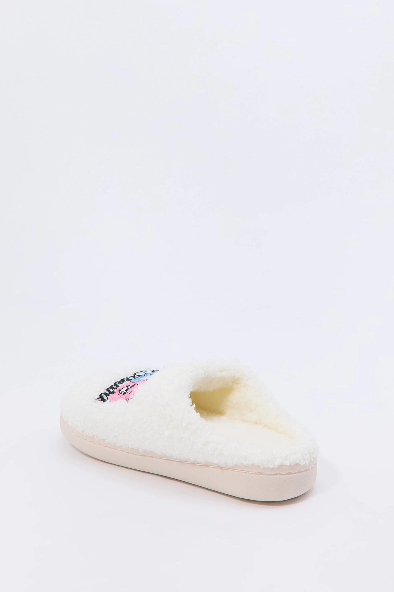 Girls Care Bears Sherpa Slippers