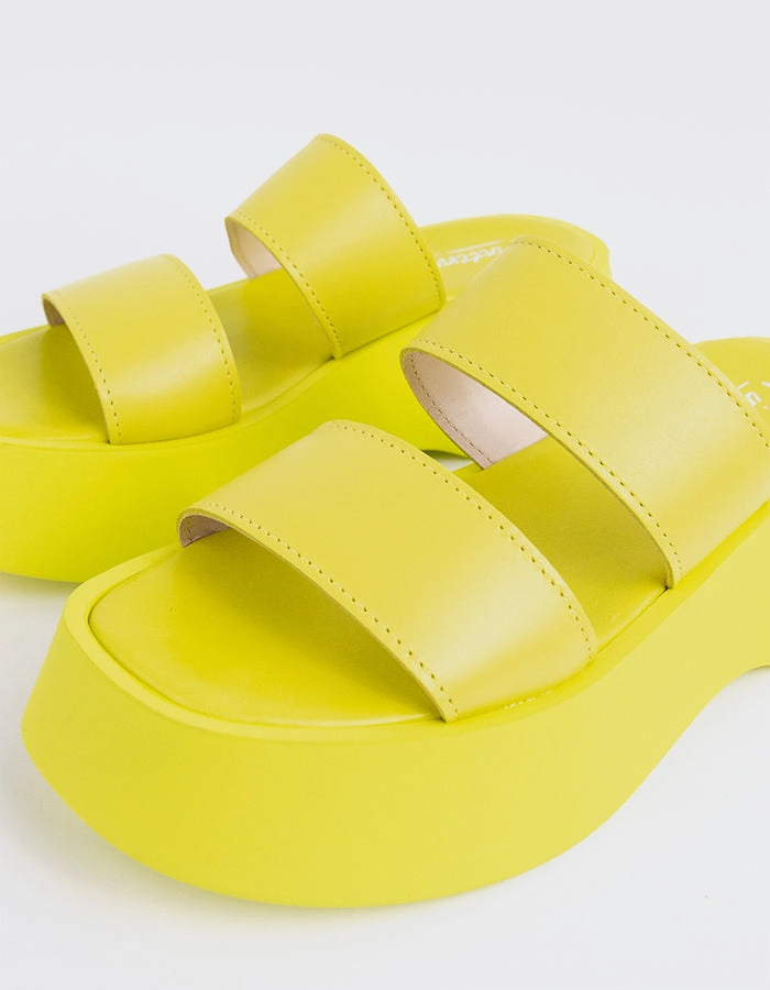 Happy Yellow Leather