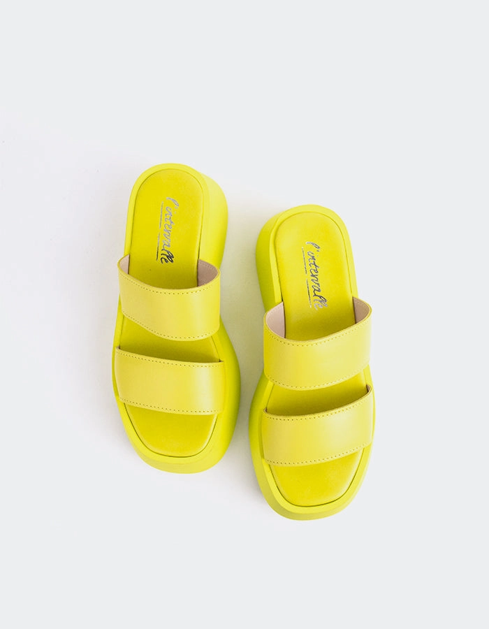 Happy Yellow Leather
