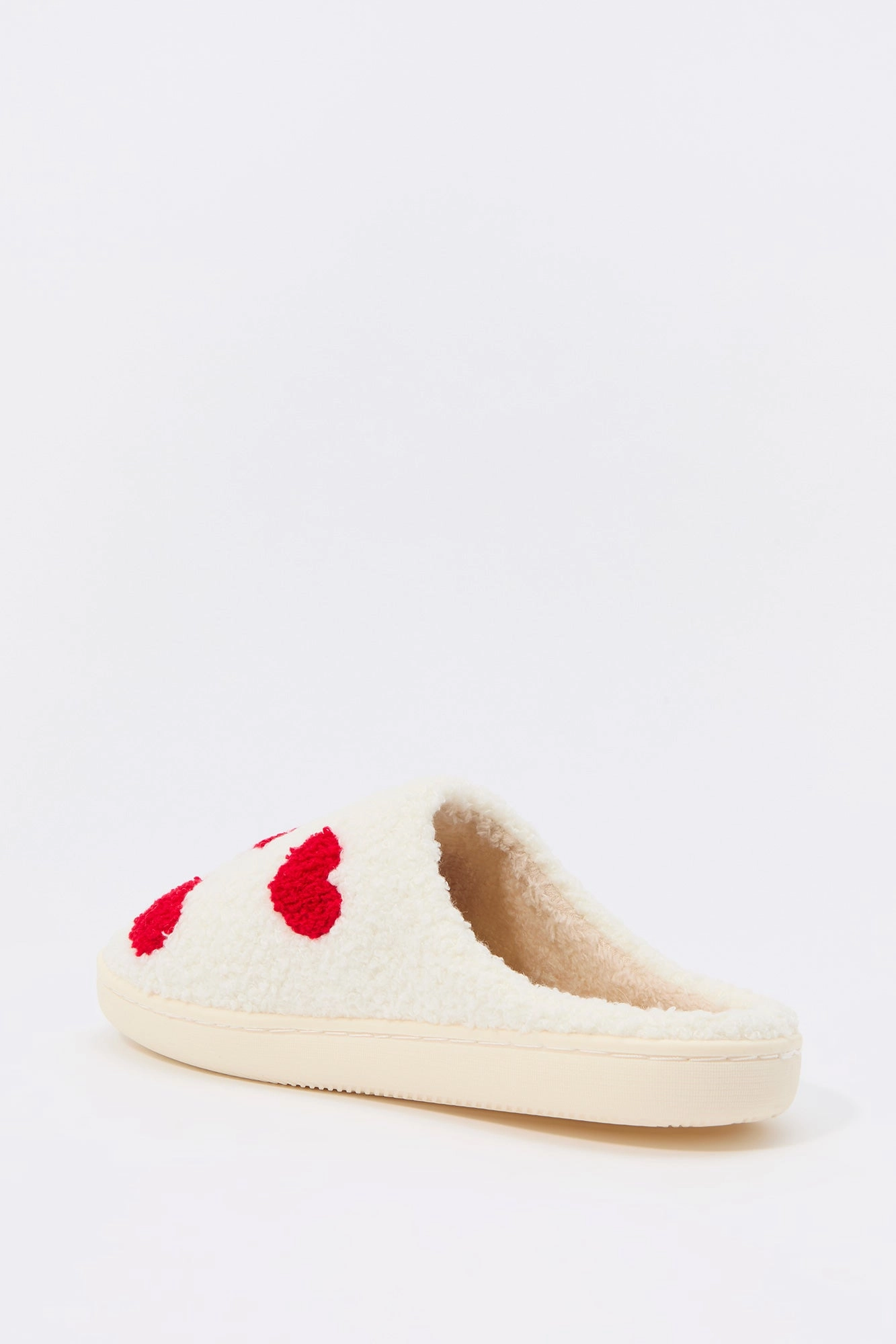 Heart Sherpa Slippers