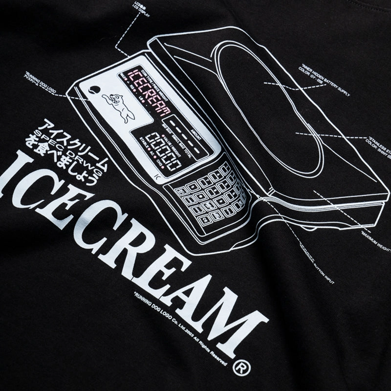 Ice Cream Weight Tee - Black