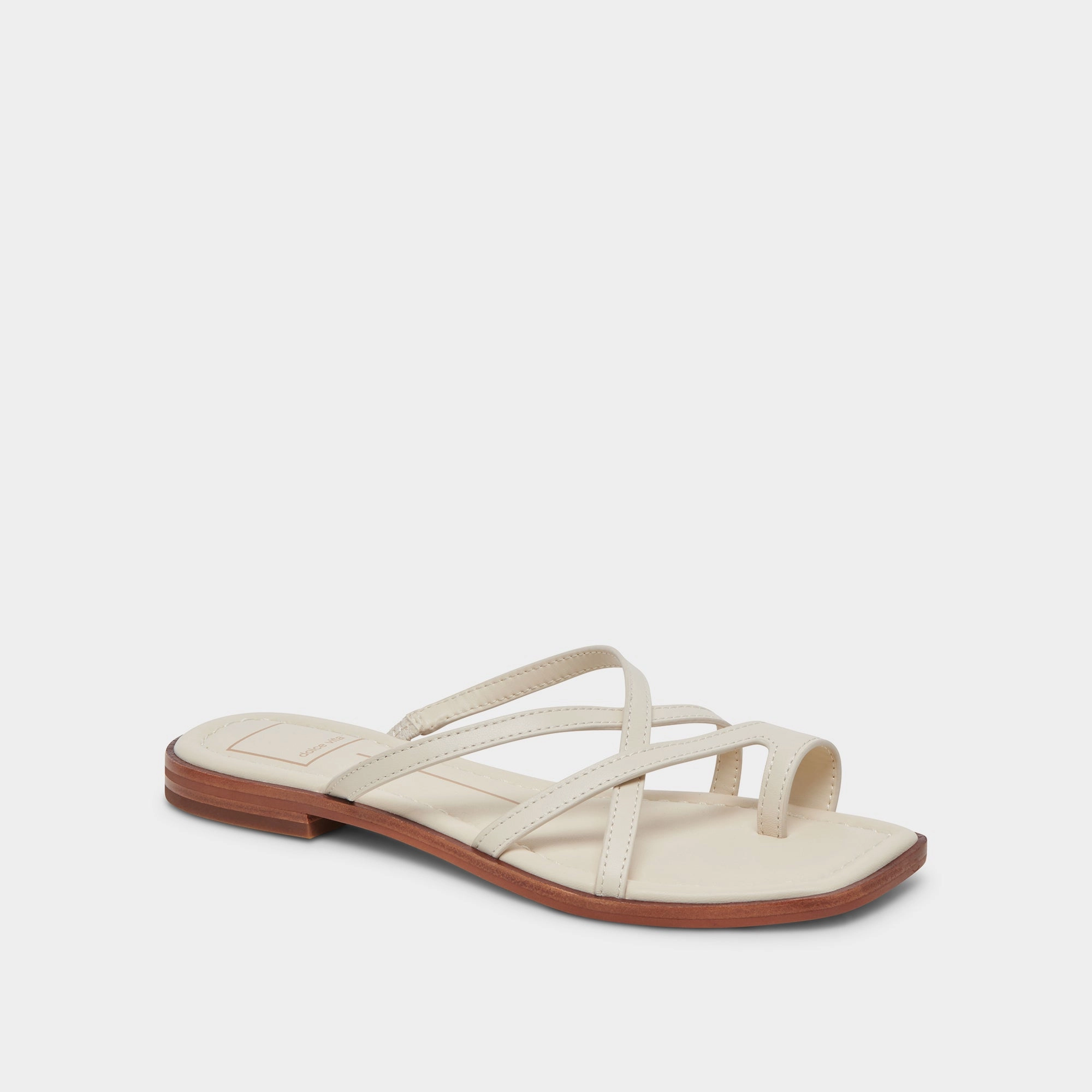 INDIGO SANDALS IVORY LEATHER