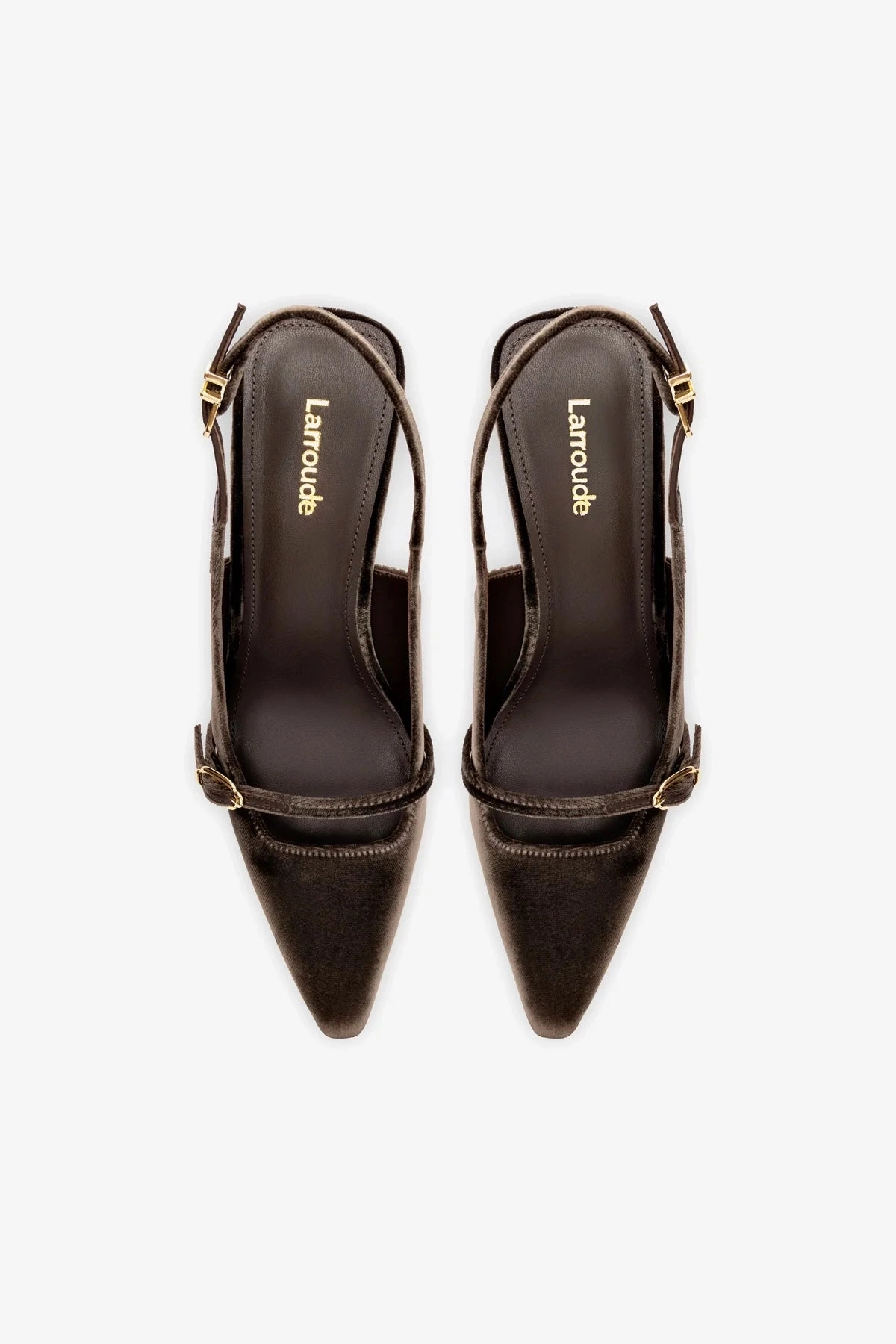 Ines Pump In Expresso Velvet