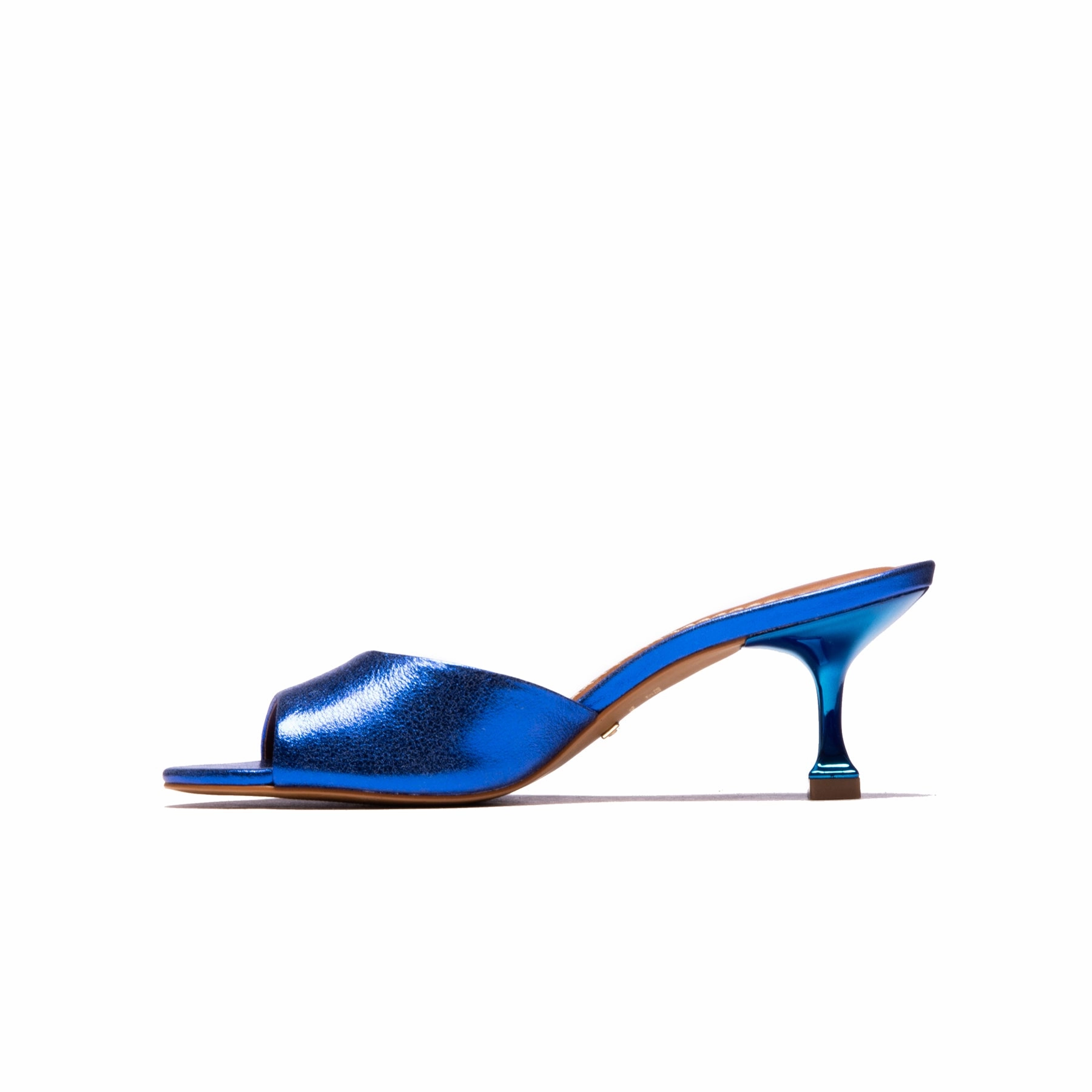 Jamila Crack Blue Leather