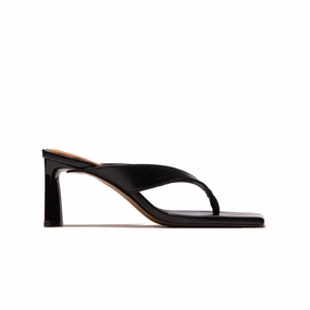 Jolie Black Leather