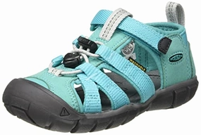 KEEN. Unisex Kinder Seacamp 2 CNX Sandalen . Baltic Caribbean Sea . 29 EU