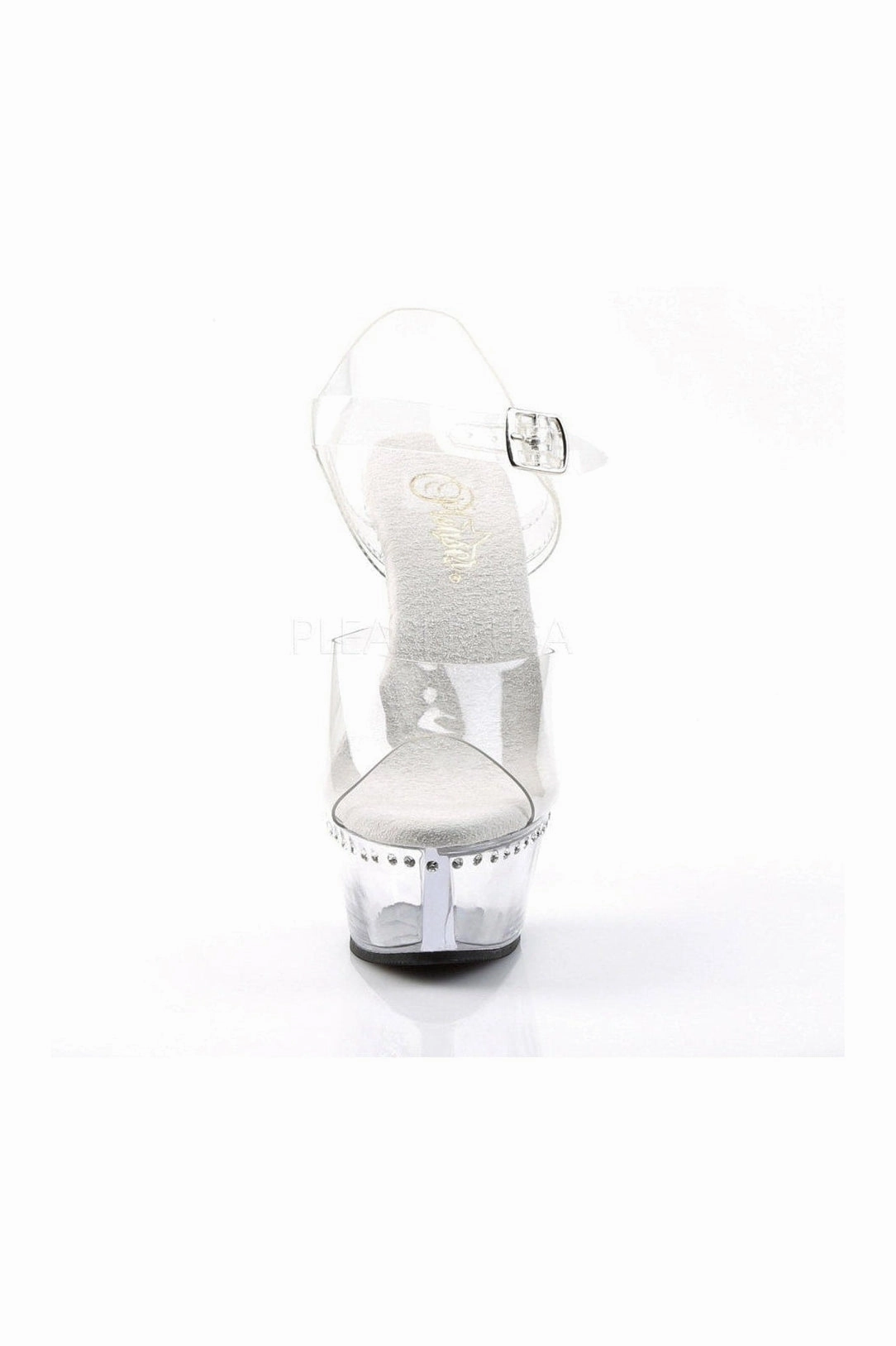 KISS-208LS Platform Sandal | Clear Vinyl