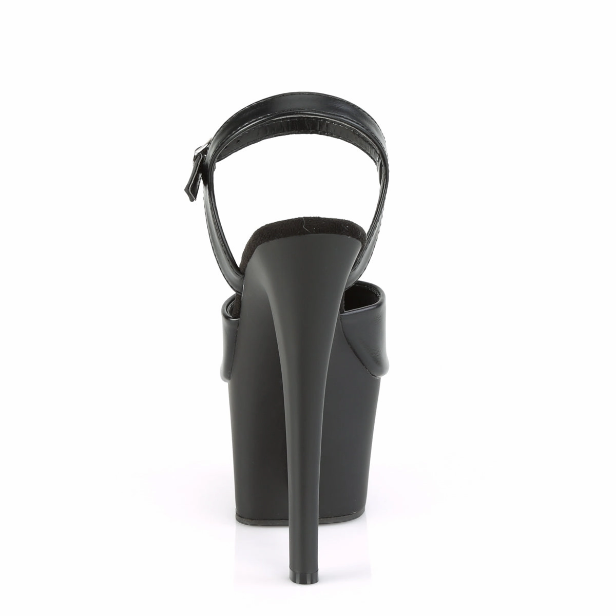 KNUCKS-709  Black Faux Leather/Black Matte