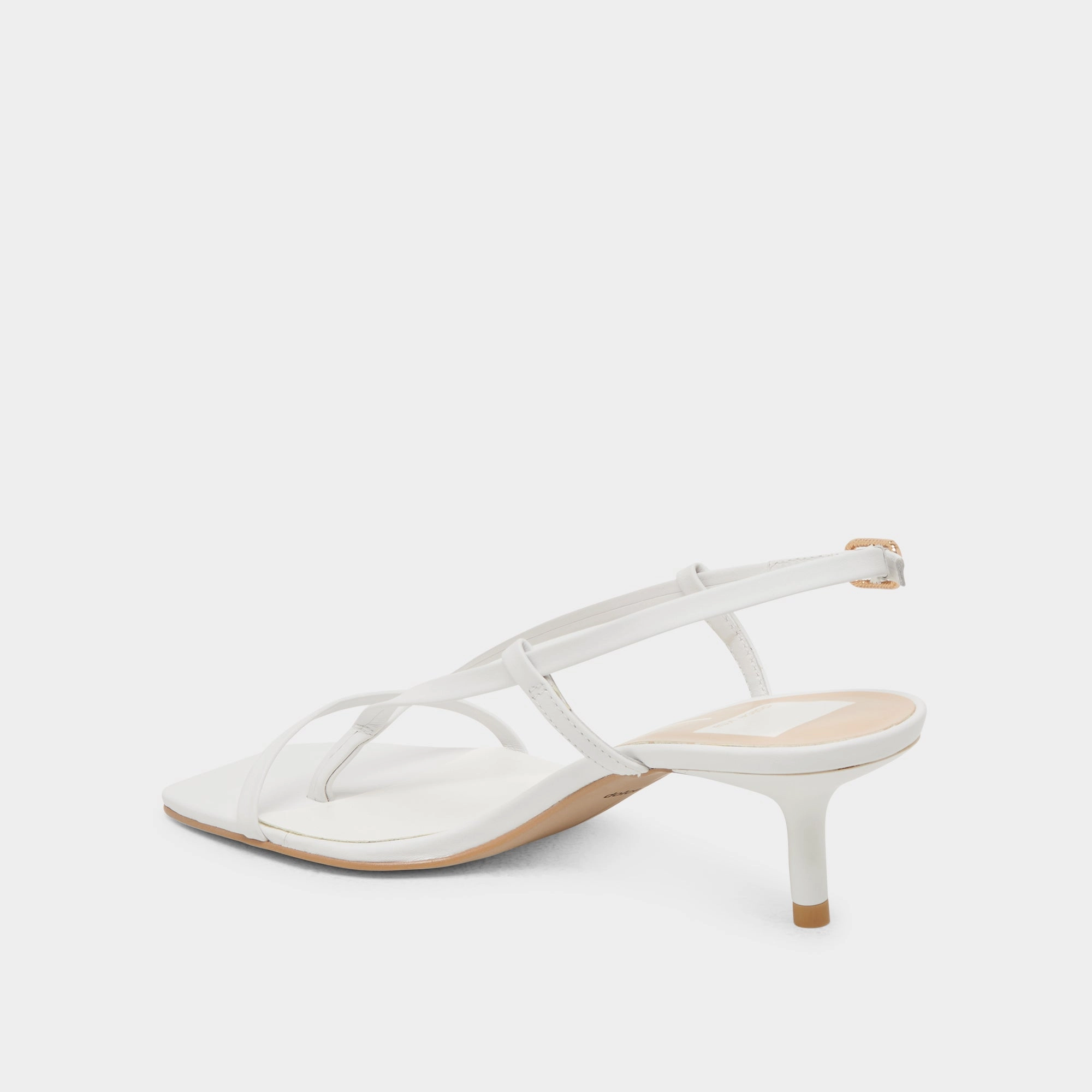 LAURY HEELS TRUE WHITE LEATHER