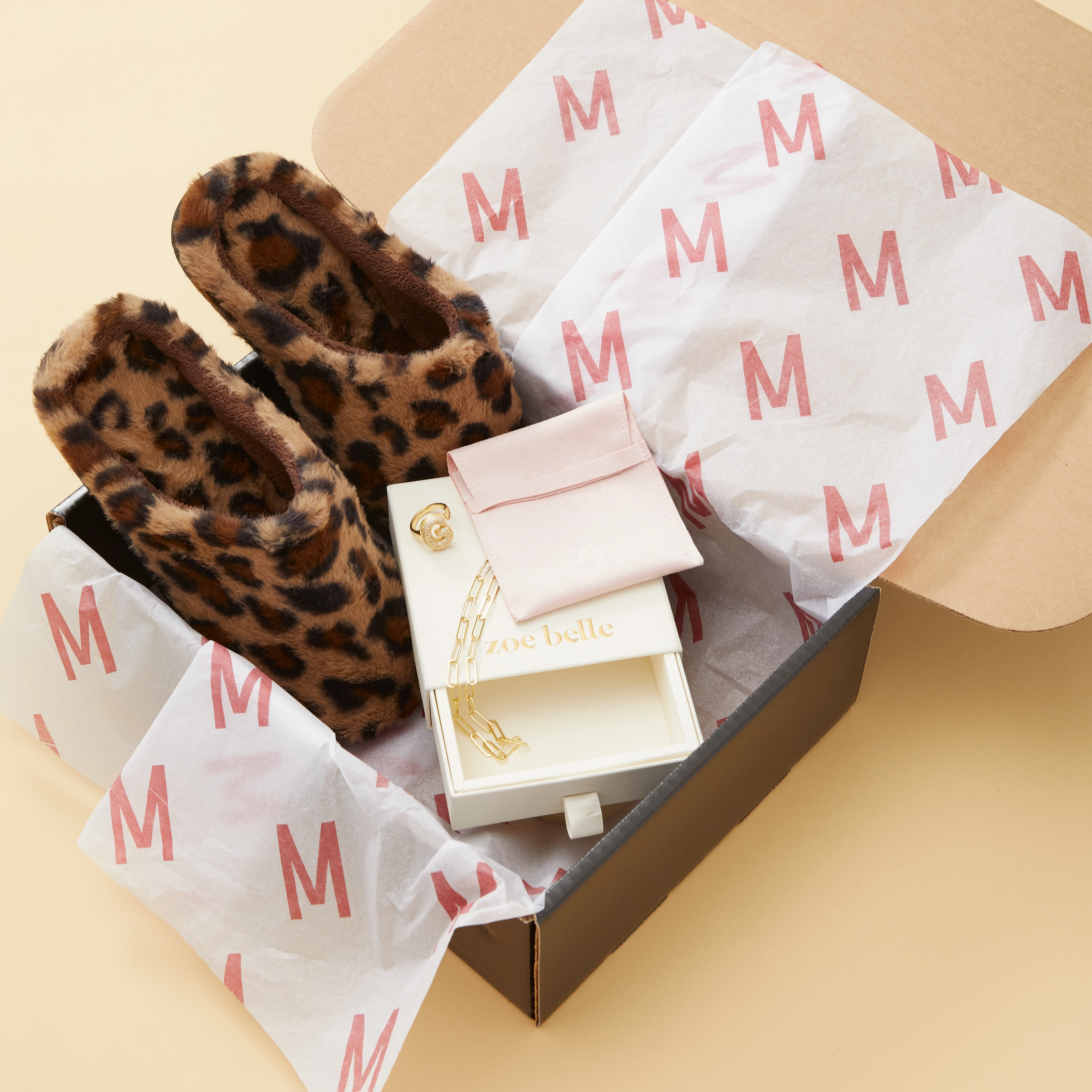 Leora Leopard Slippers