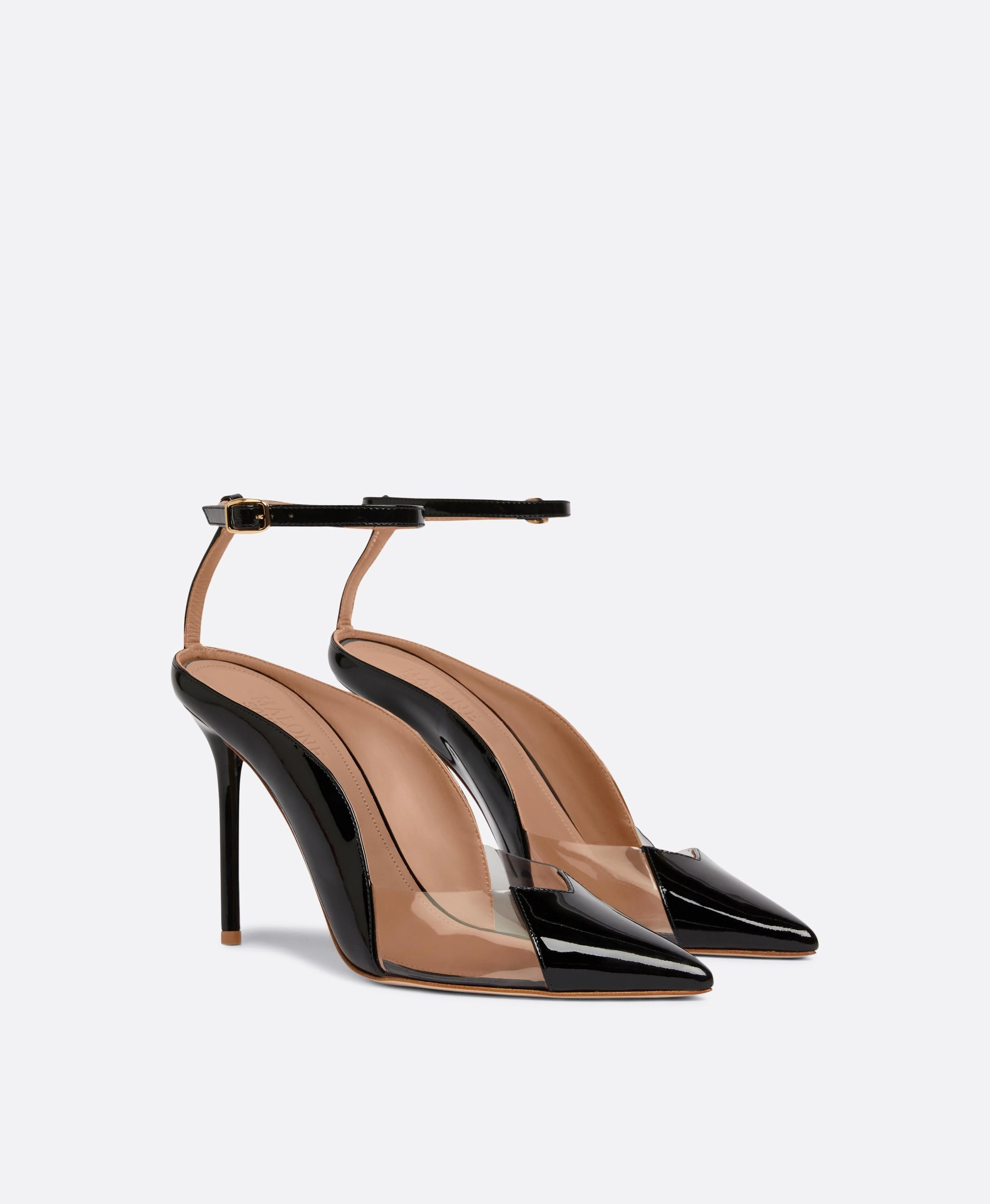 Malia 100 Black Patent PVC Pumps