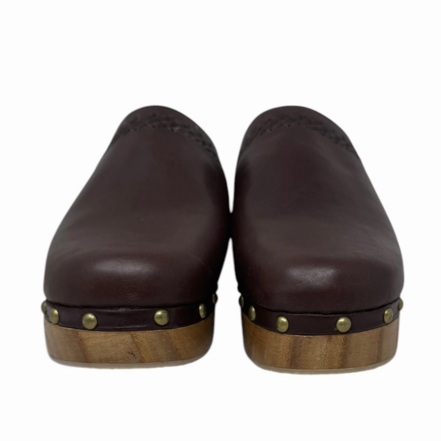 Malibu Leather Clogs By Bali Elf In Dark Brown, Size: 9