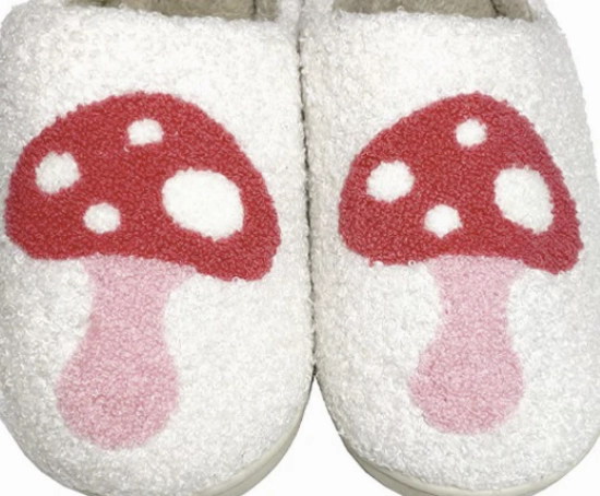 Mushroom  Super Soft Slippers