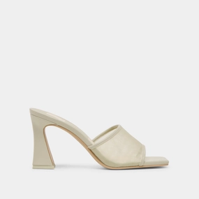 NARDA HEELS LIGHT SAGE MESH