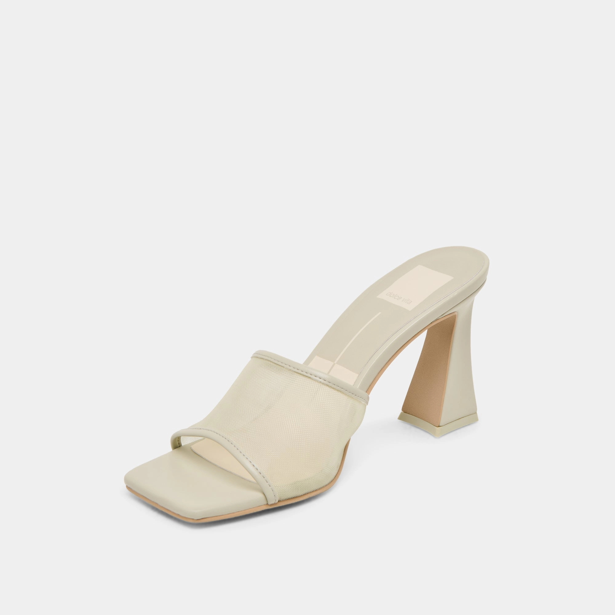 NARDA HEELS LIGHT SAGE MESH