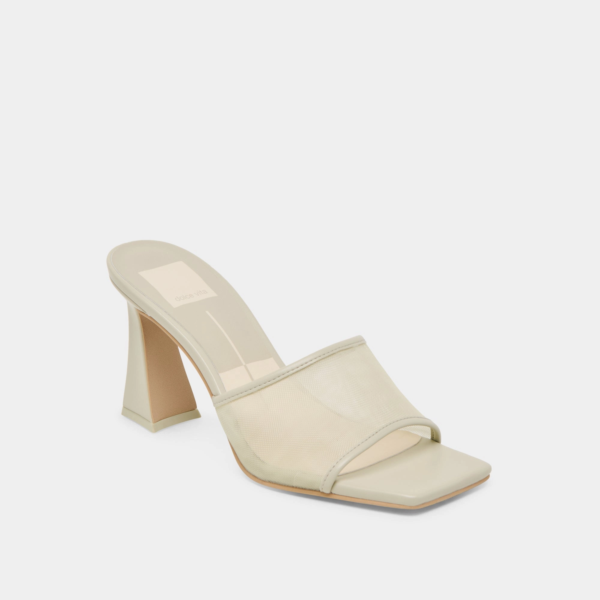 NARDA HEELS LIGHT SAGE MESH
