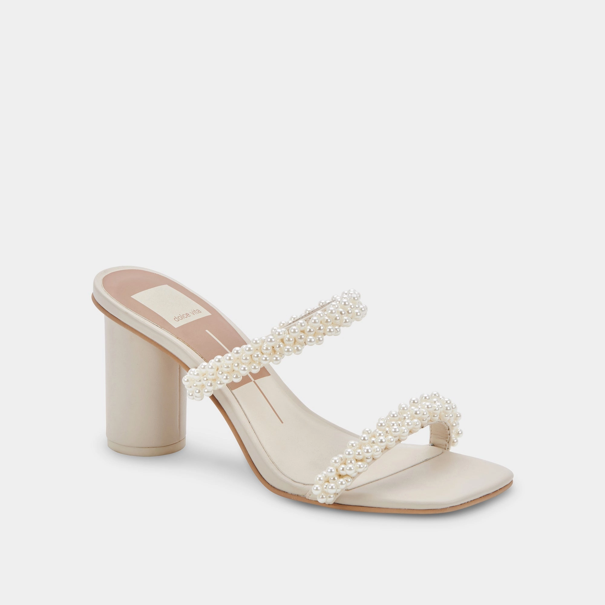 NOEL HEELS VANILLA PEARLS - re:vita