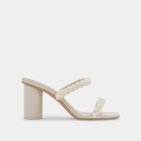 NOEL HEELS VANILLA PEARLS - re:vita