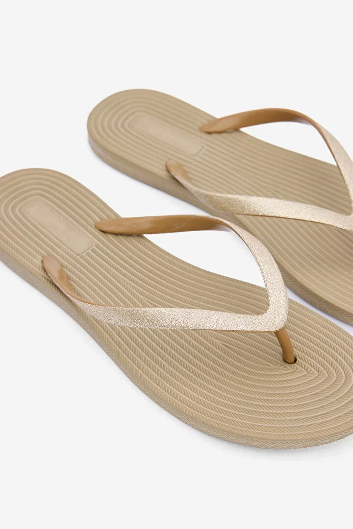 Penti Daily Gold Color Slippers