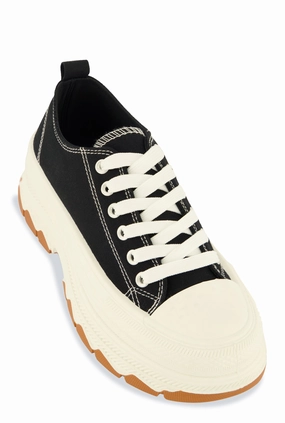 Platform Canvas Sneakers