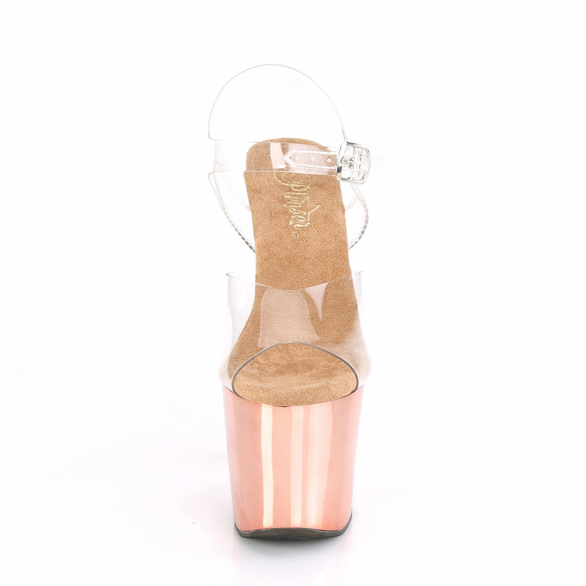 RADIANT-708  Clear/Rose Gold Chrome