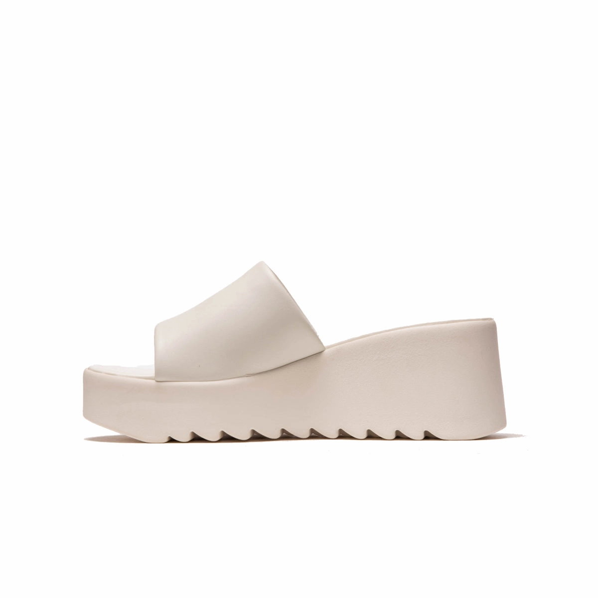 Reggio White Leather