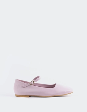 Reubena Pink Leather