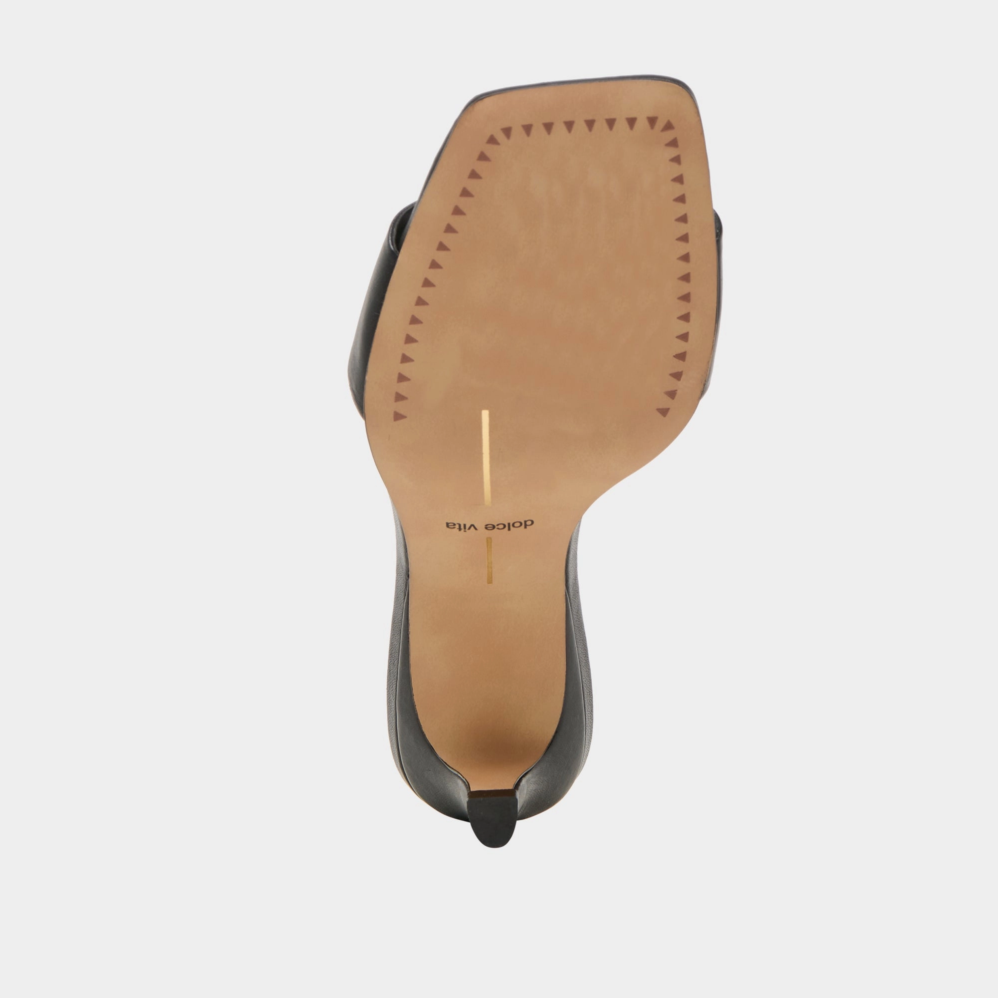 REXA HEELS BLACK LEATHER