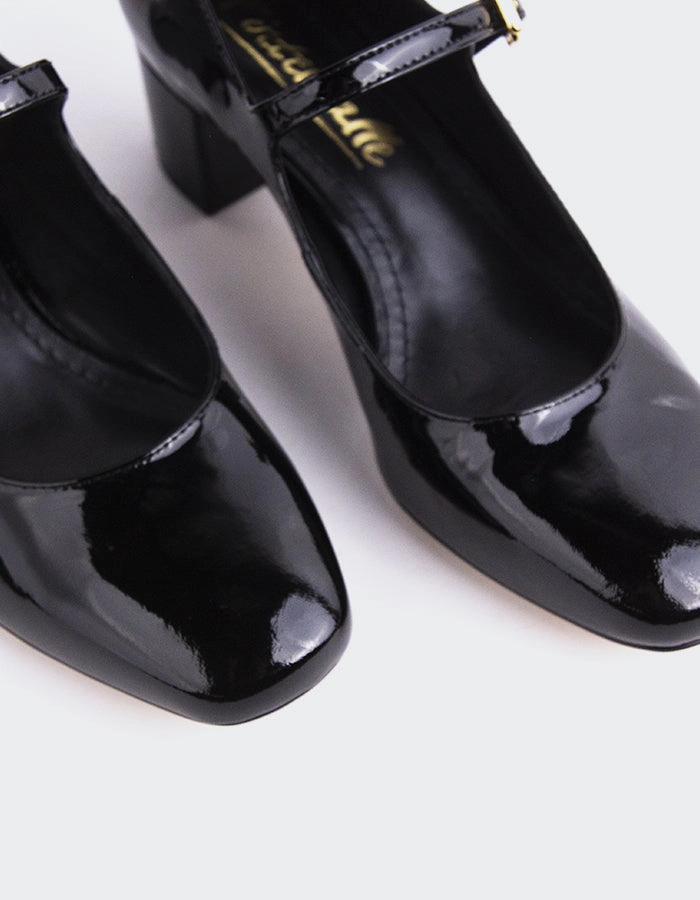 Rosalba Black Patent