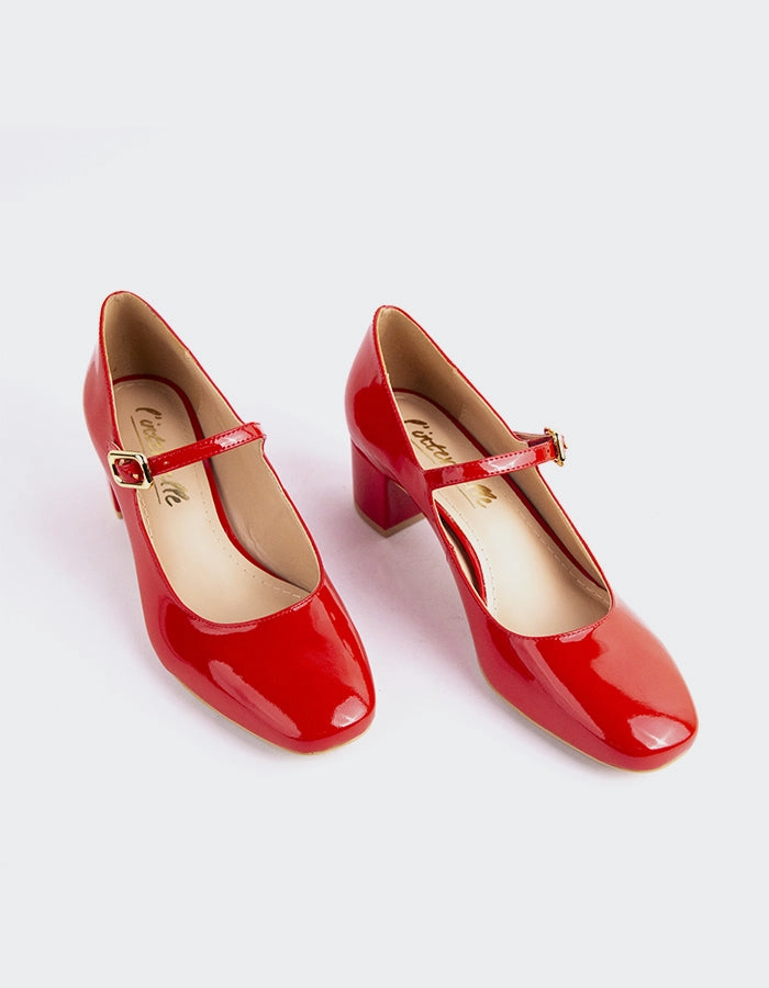 Rosalba Red Patent