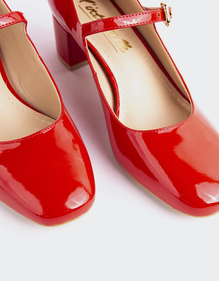 Rosalba Red Patent