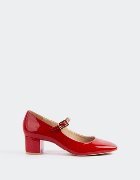 Rosalba Red Patent