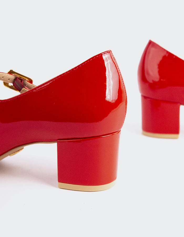 Rosalba Red Patent