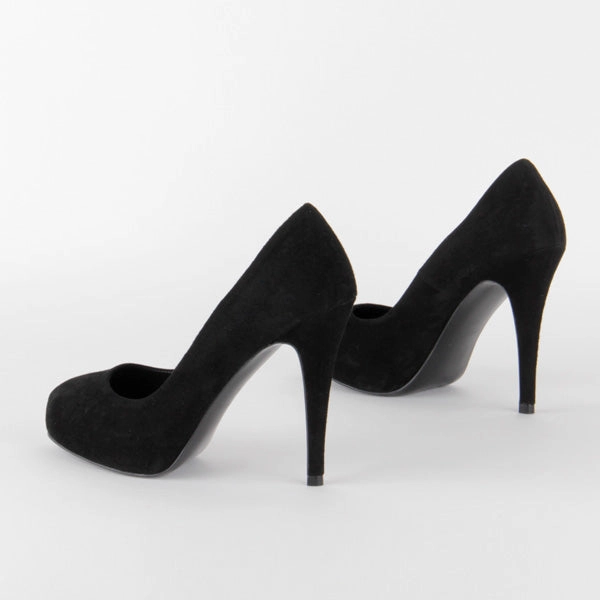 SCANDALIZE - black suede