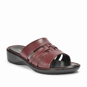 Senorita Casual (Cherry) Slippers For Ladies DZL-809 By Liberty