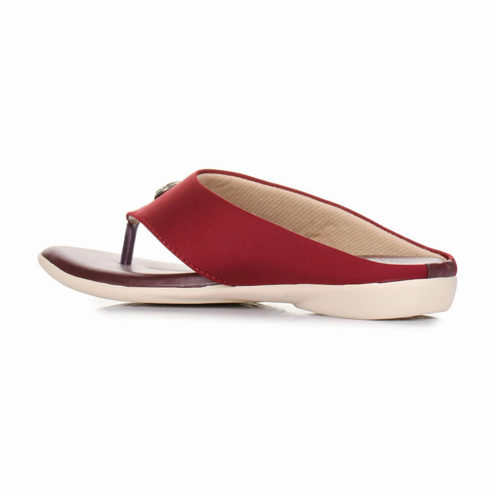 Senorita Casual (Cherry) Slippers For Women MK-08 By Liberty