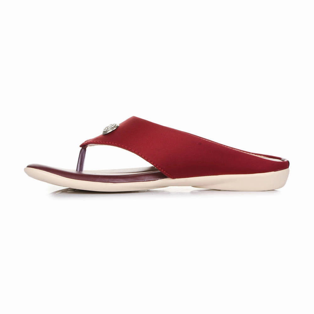 Senorita Casual (Cherry) Slippers For Women MK-08 By Liberty