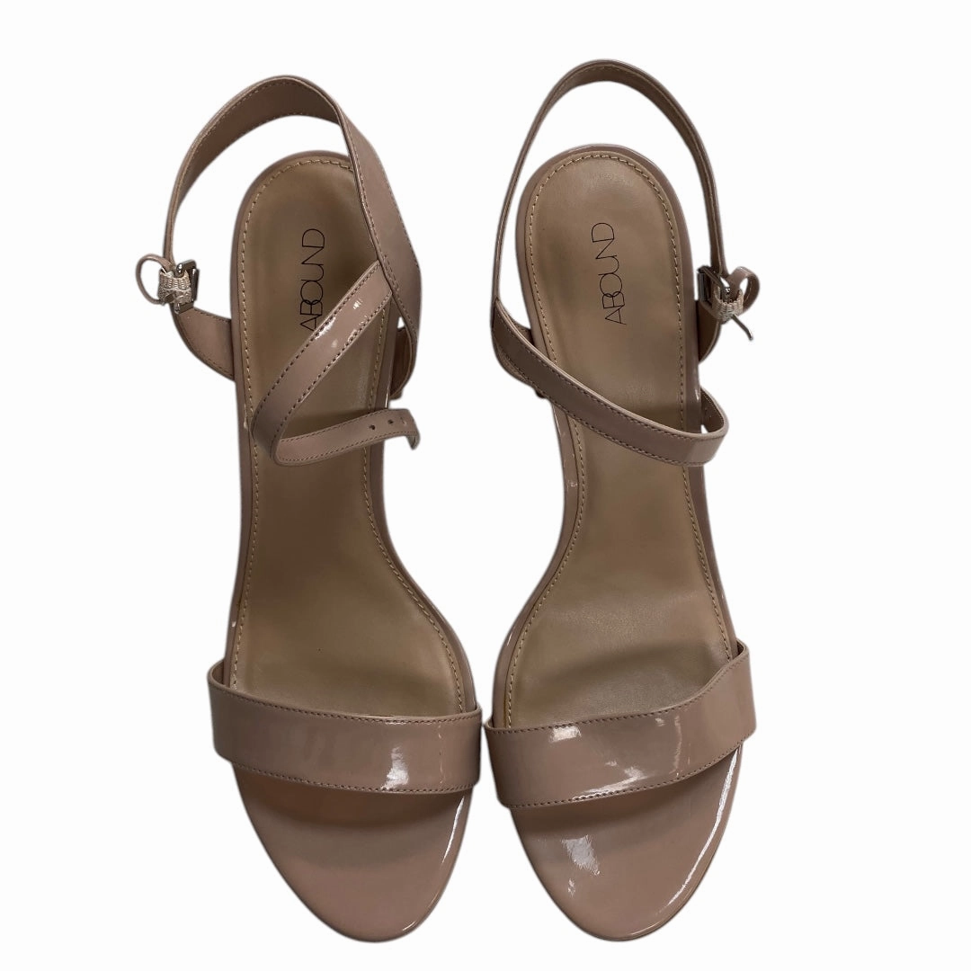Shoes Heels Block By Abound In Peach, Size:11