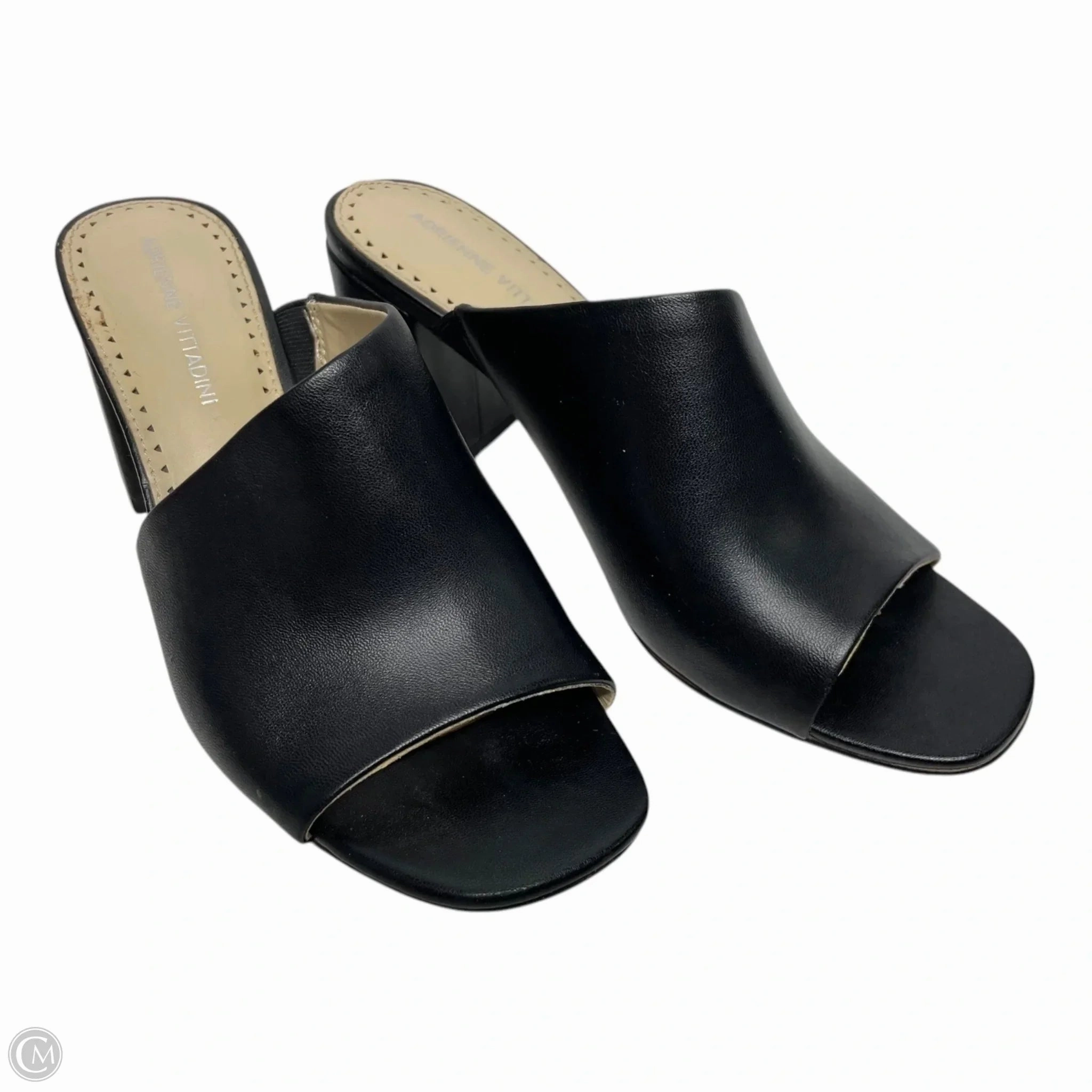 Shoes Heels Block By Adrienne Vittadini In Black, Size: 7.5