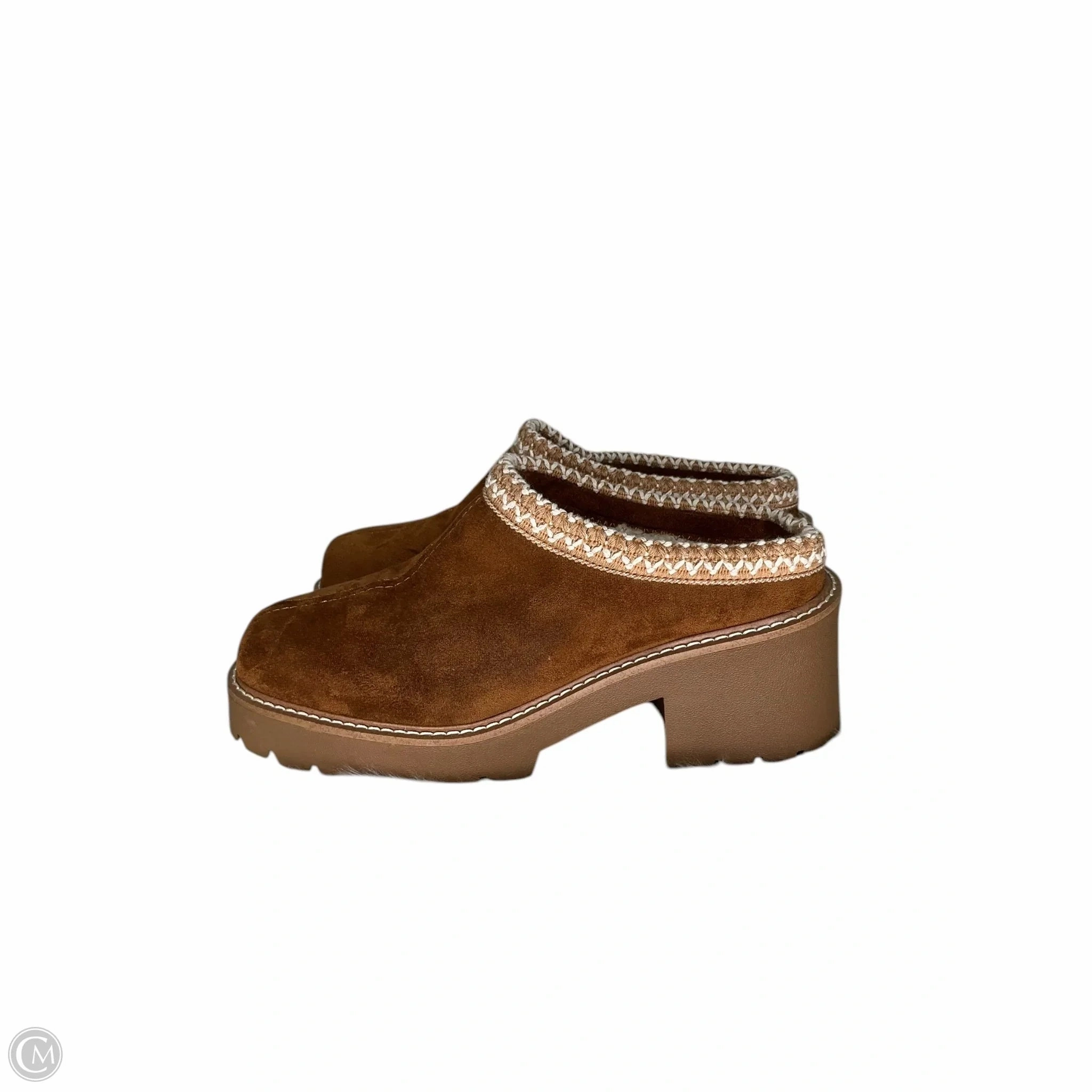 Shoes Heels Block By Steve Madden In Beige, Size: 9