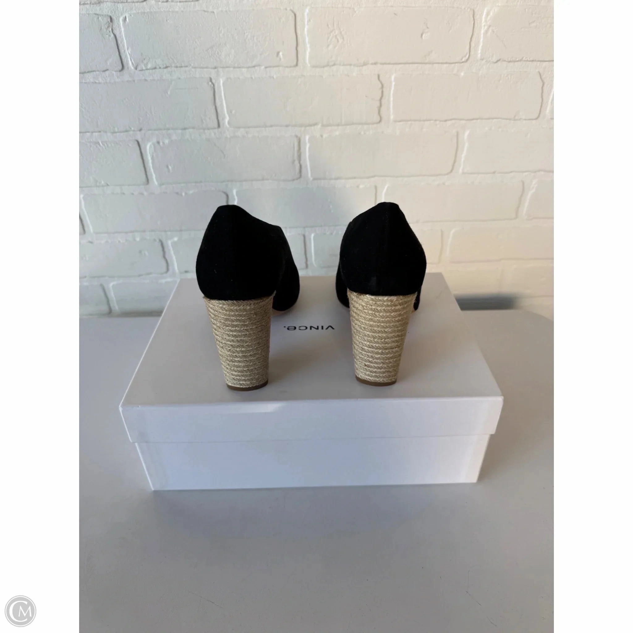 Shoes Heels Block By Vince In Black, Size: 8