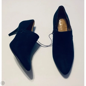 Shoes Heels Stiletto By Calvin Klein In Navy, Size: 10