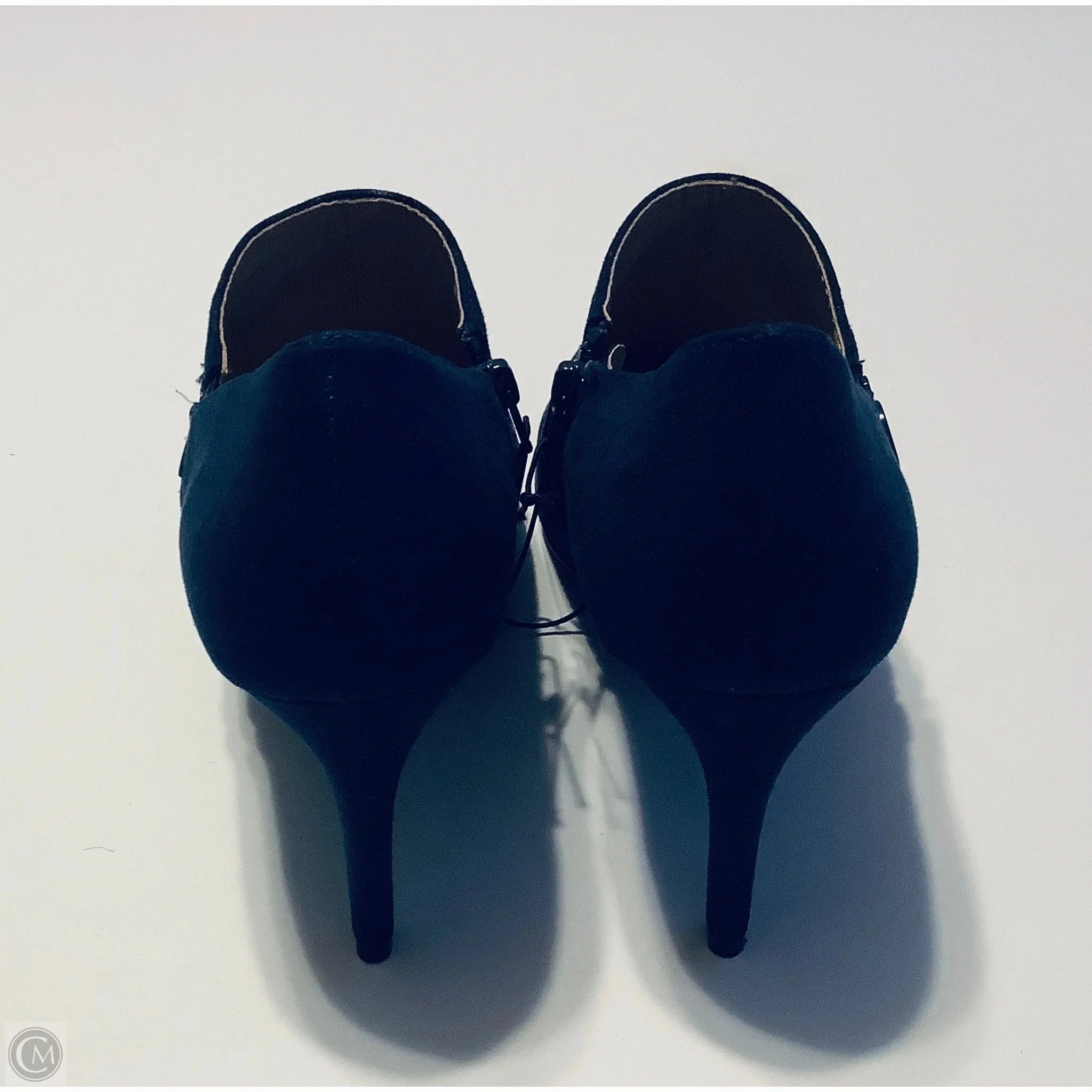 Shoes Heels Stiletto By Calvin Klein In Navy, Size: 10