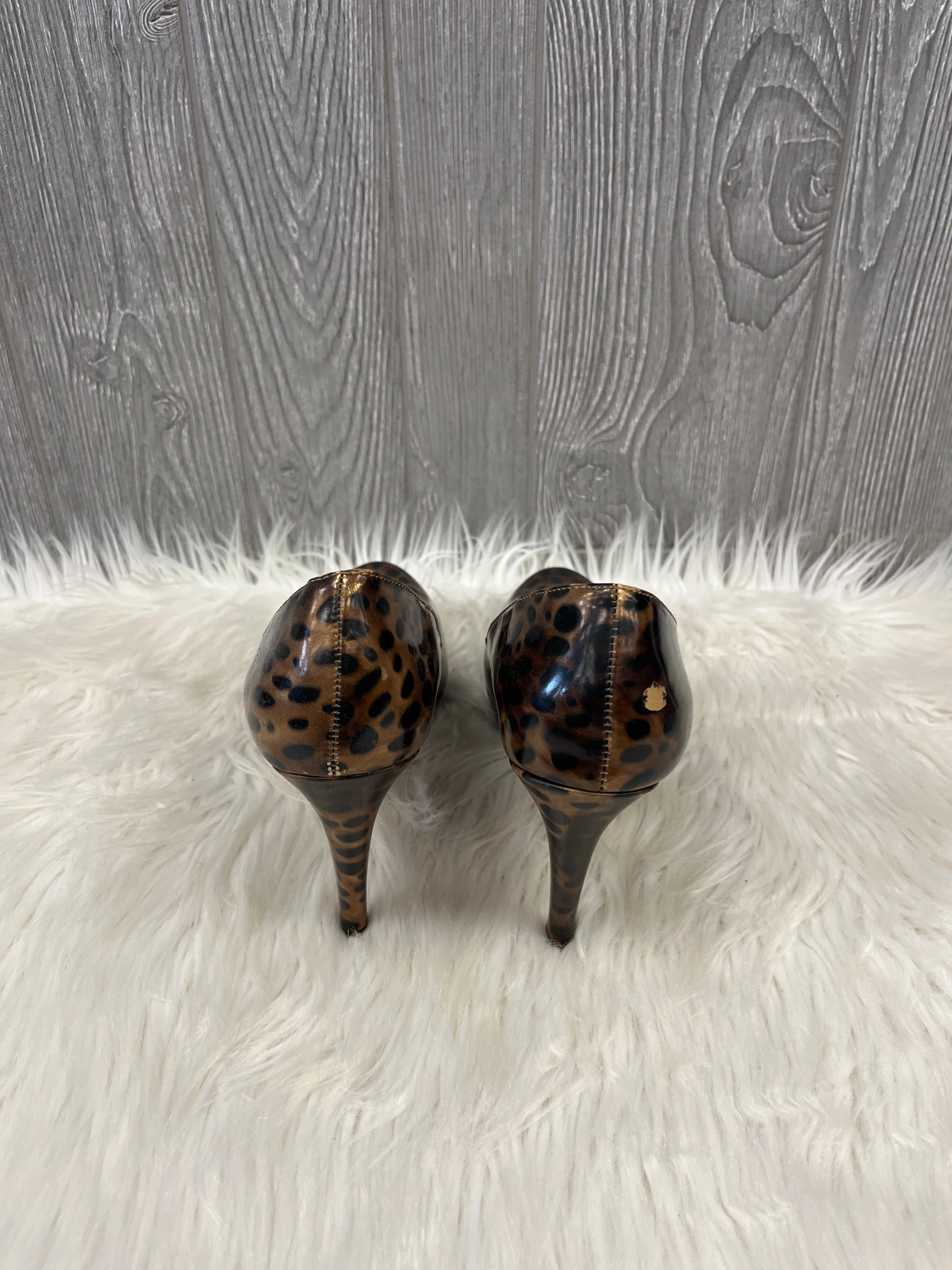 Shoes Heels Stiletto By Circa Joan And David In Animal Print, Size: 8