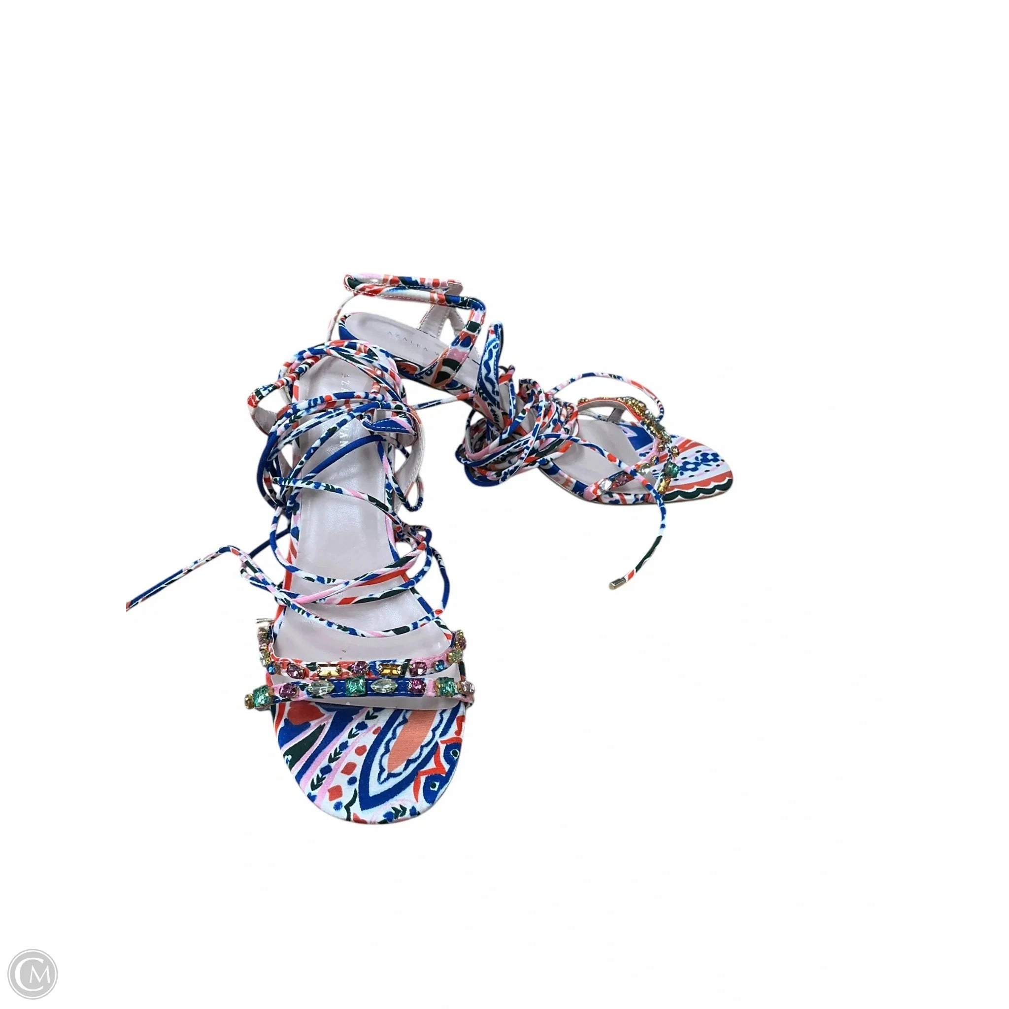 Shoes Heels Stiletto By Cmb In Multi-colored, Size: 10