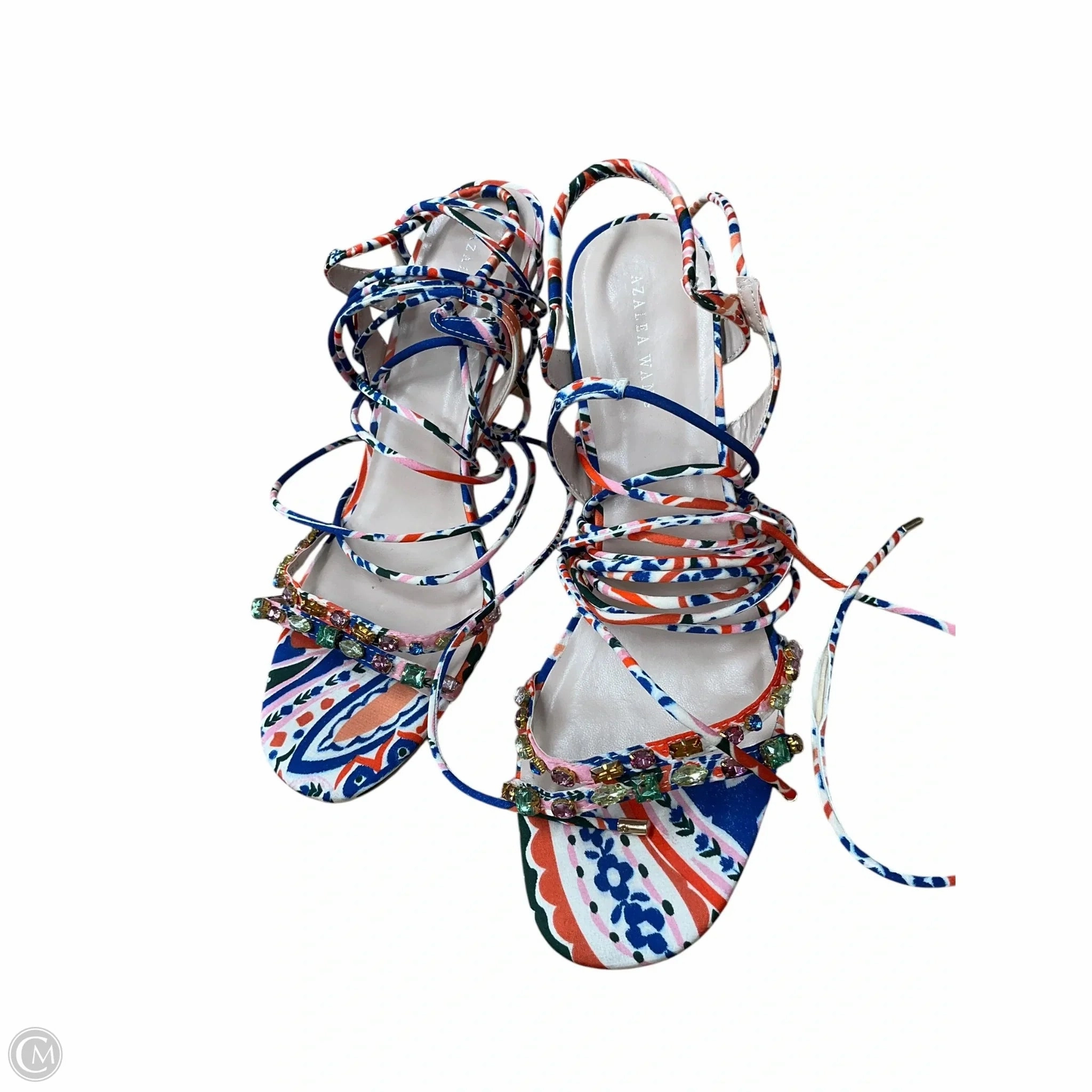 Shoes Heels Stiletto By Cmb In Multi-colored, Size: 10