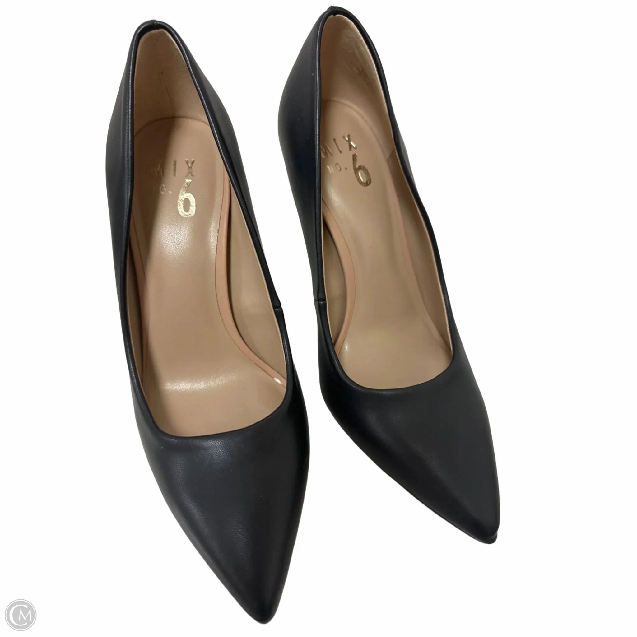 Shoes Heels Stiletto By Mix No 6 In Black, Size: 6