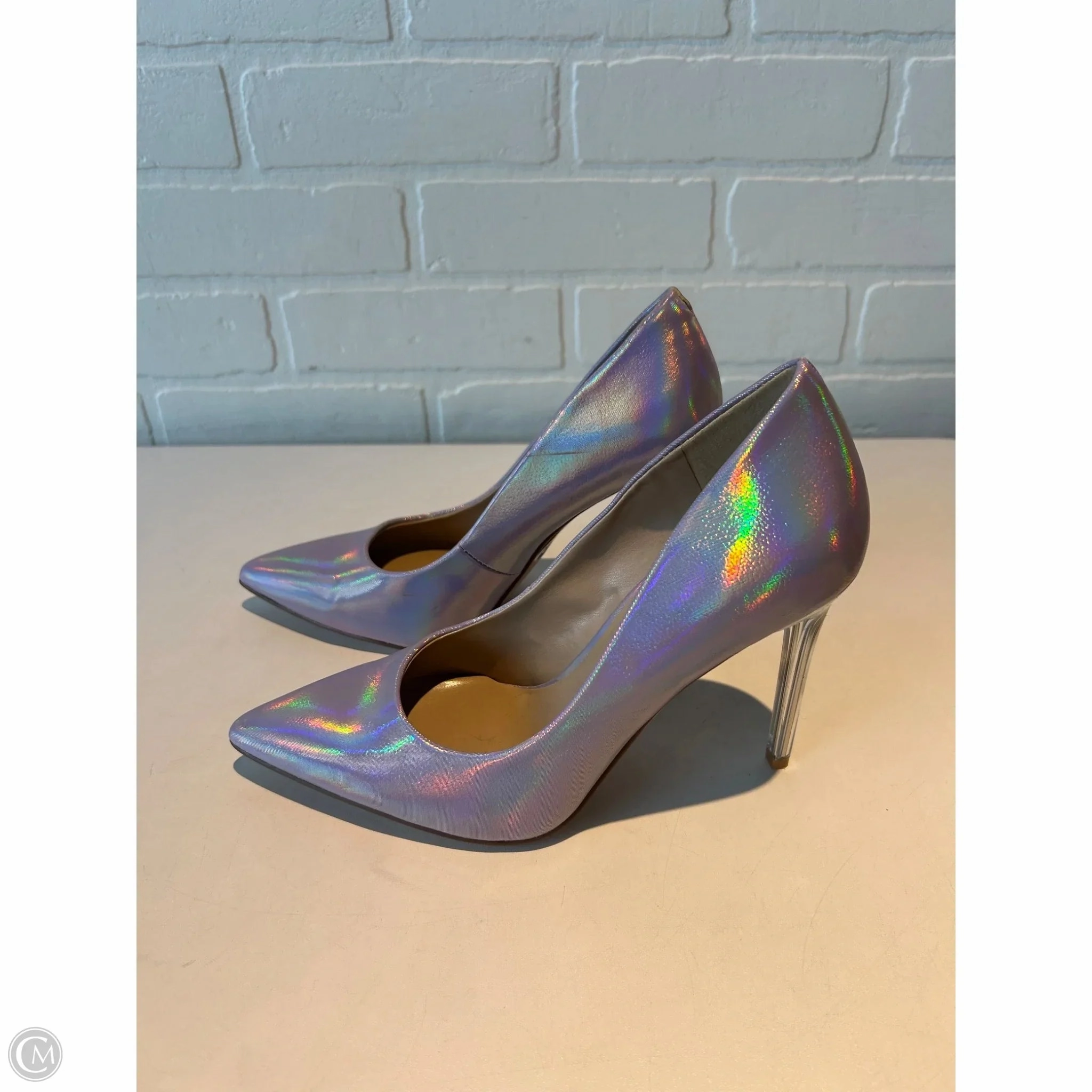 Shoes Heels Stiletto By Mix No 6 In Purple, Size: 7