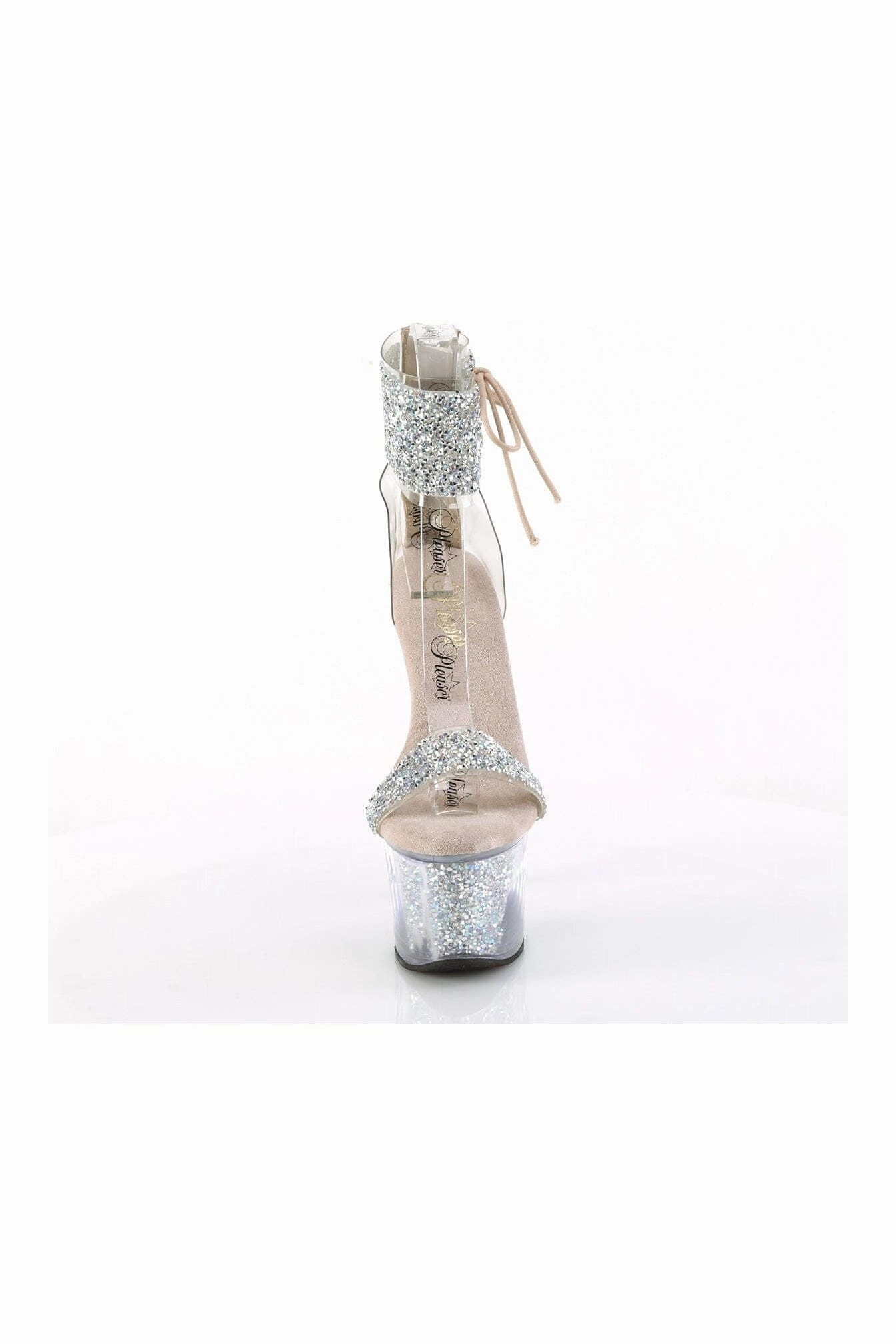 SKY-327RSI Silver Sequins Sandal